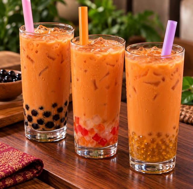 My Thai Milk Tea.