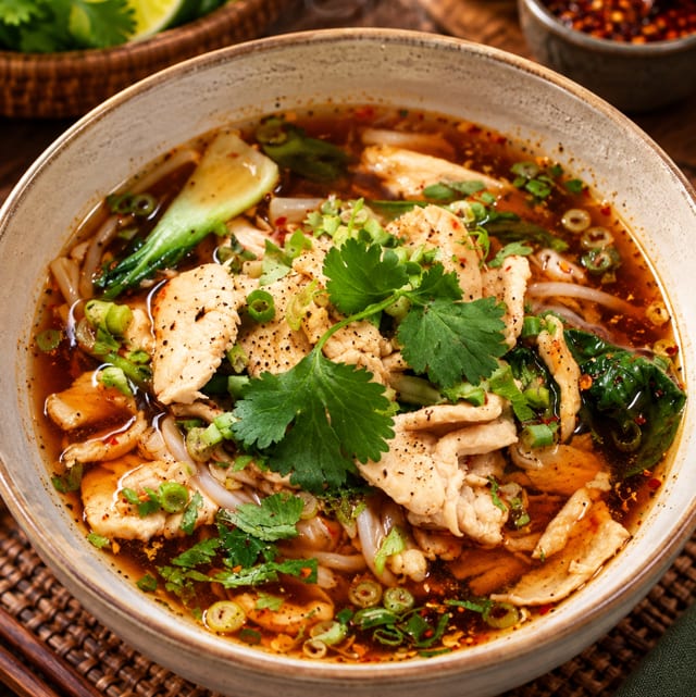Thai Noodle Soup.