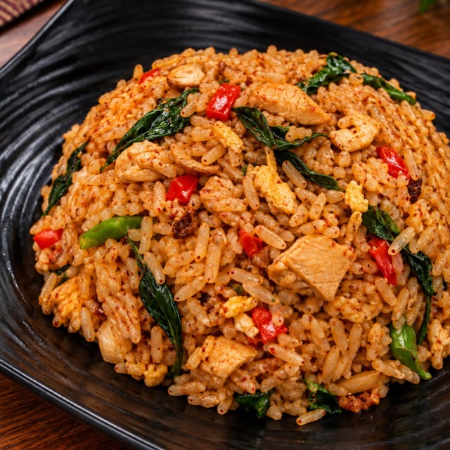 Basil Fried Rice.