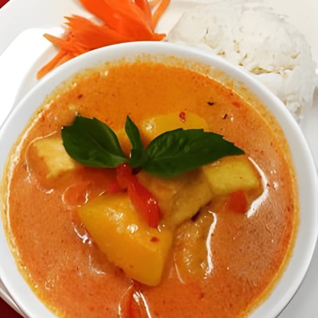 L Pumpkin Curry.